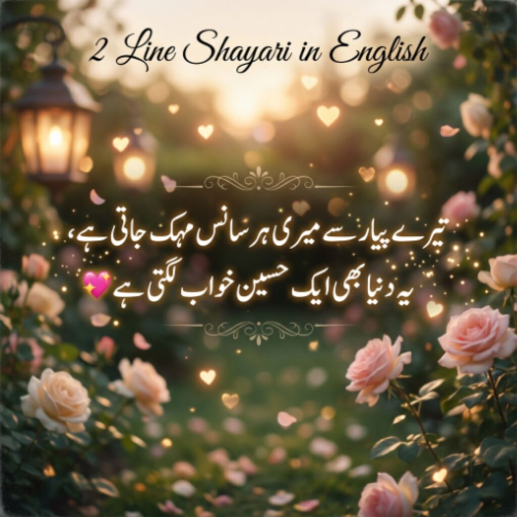 2 Line Shayari in English