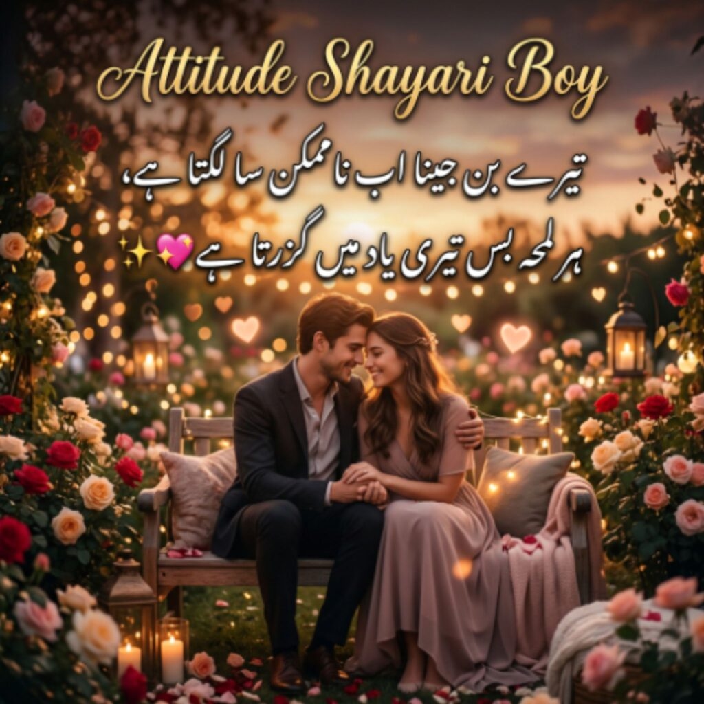 Attitude Shayari Boy