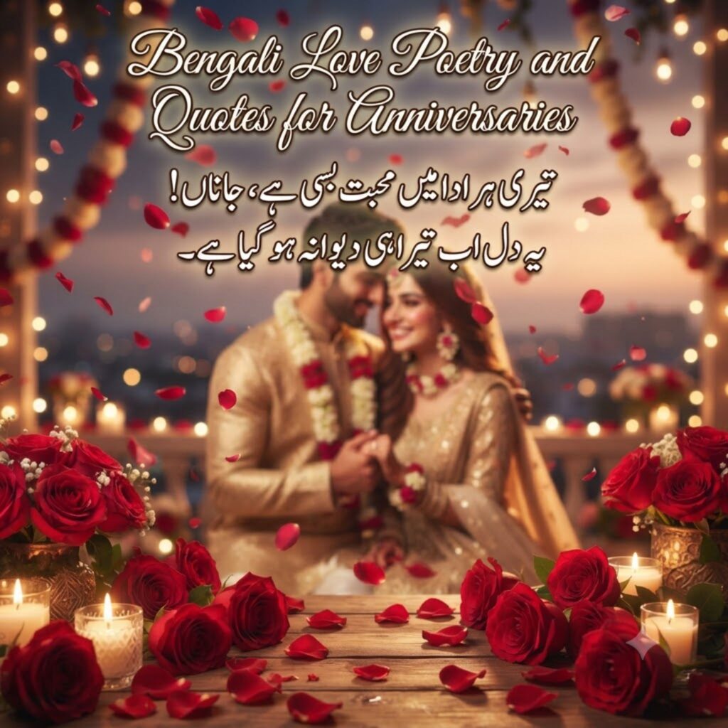 Bengali Love Poetry and Quotes for Anniversaries
