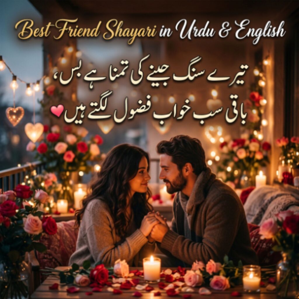 Best Friend Shayari in Urdu & English