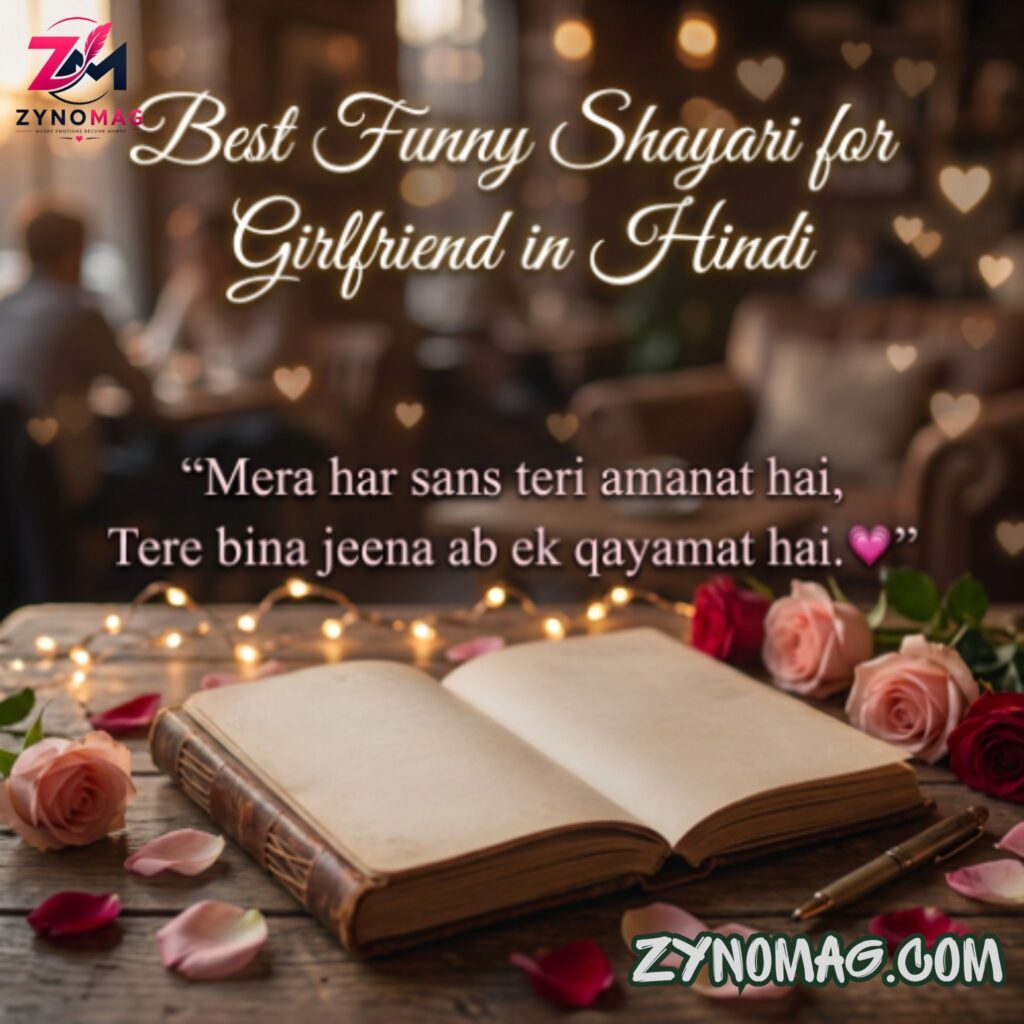 Best Funny Shayari for Girlfriend in Hindi
