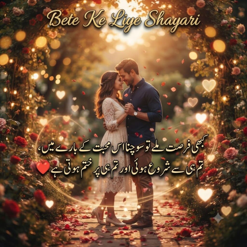 Bete Ke Liye Shayari in Hindi English