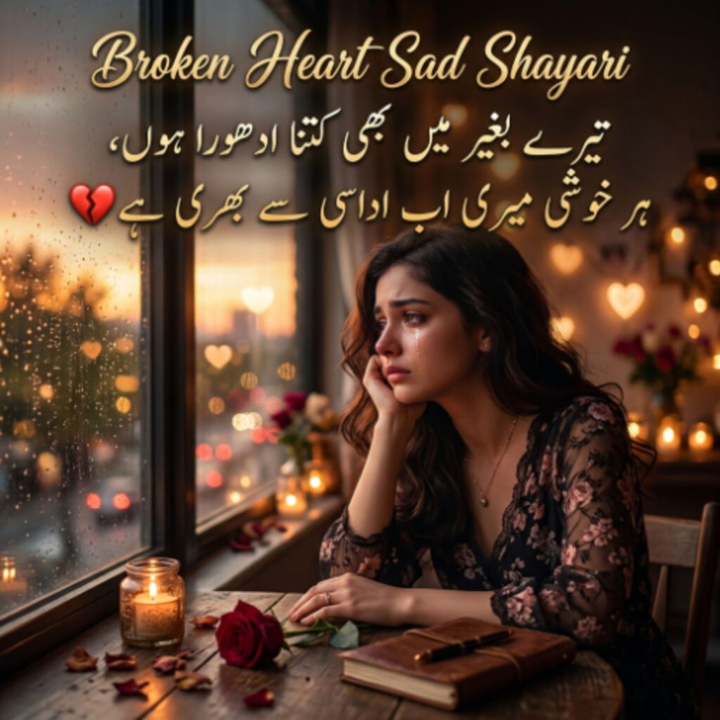 Broken Heart Sad Shayari
