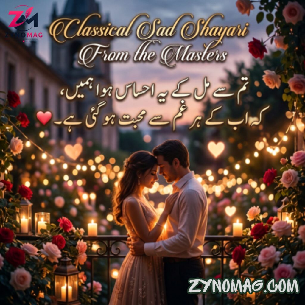 Classical Sad Shayari From the Masters