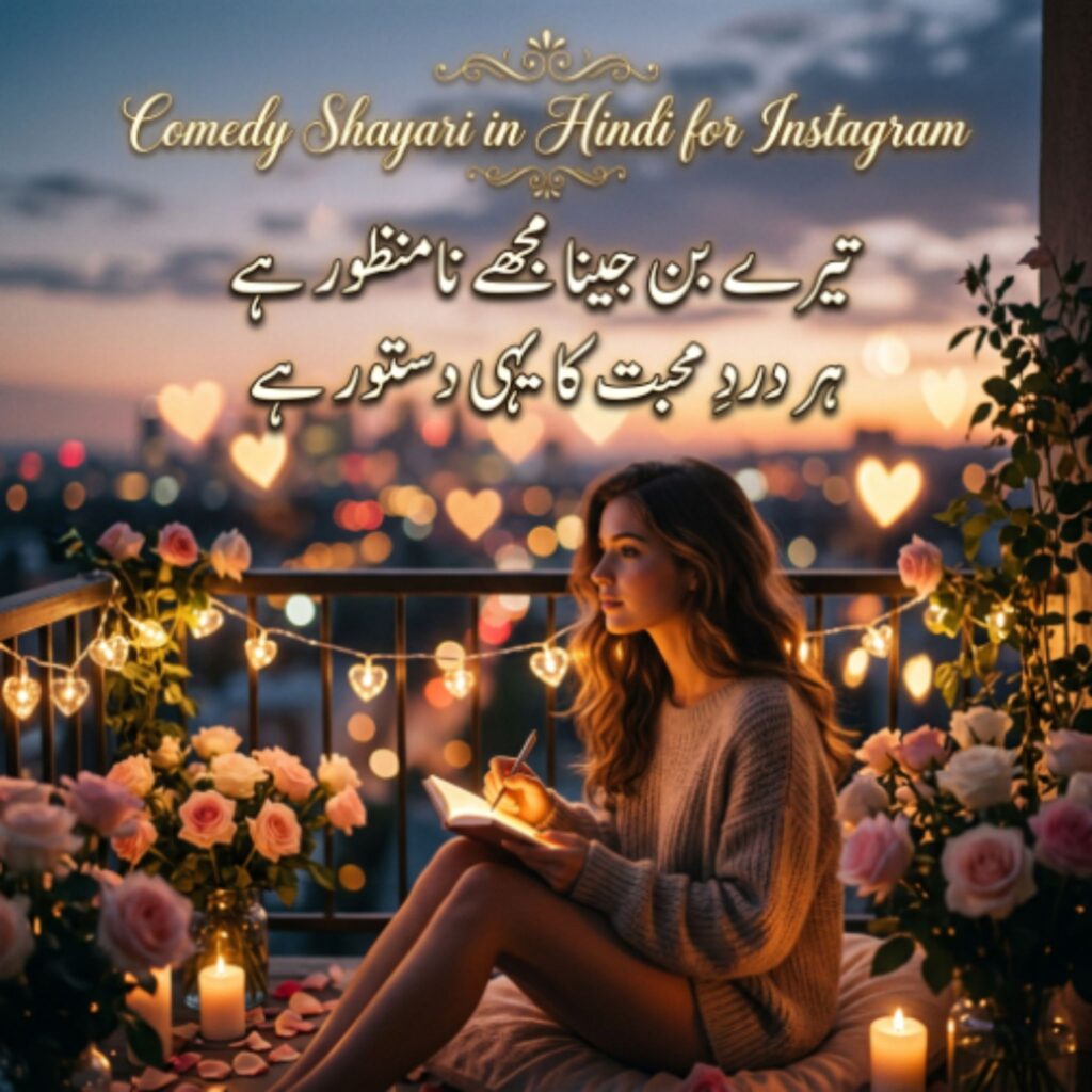 Comedy Shayari in Hindi for Instagram