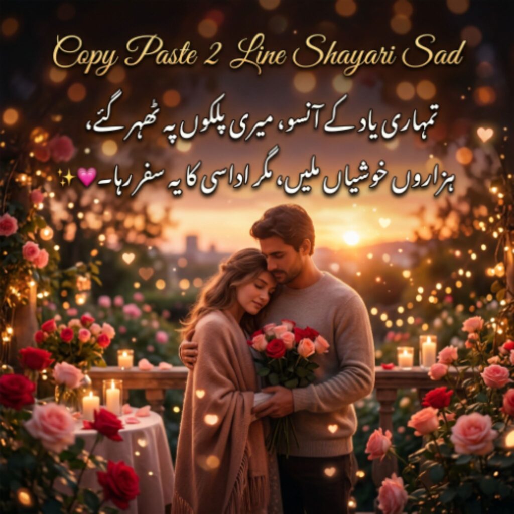 Copy Paste 2 Line Shayari Sad