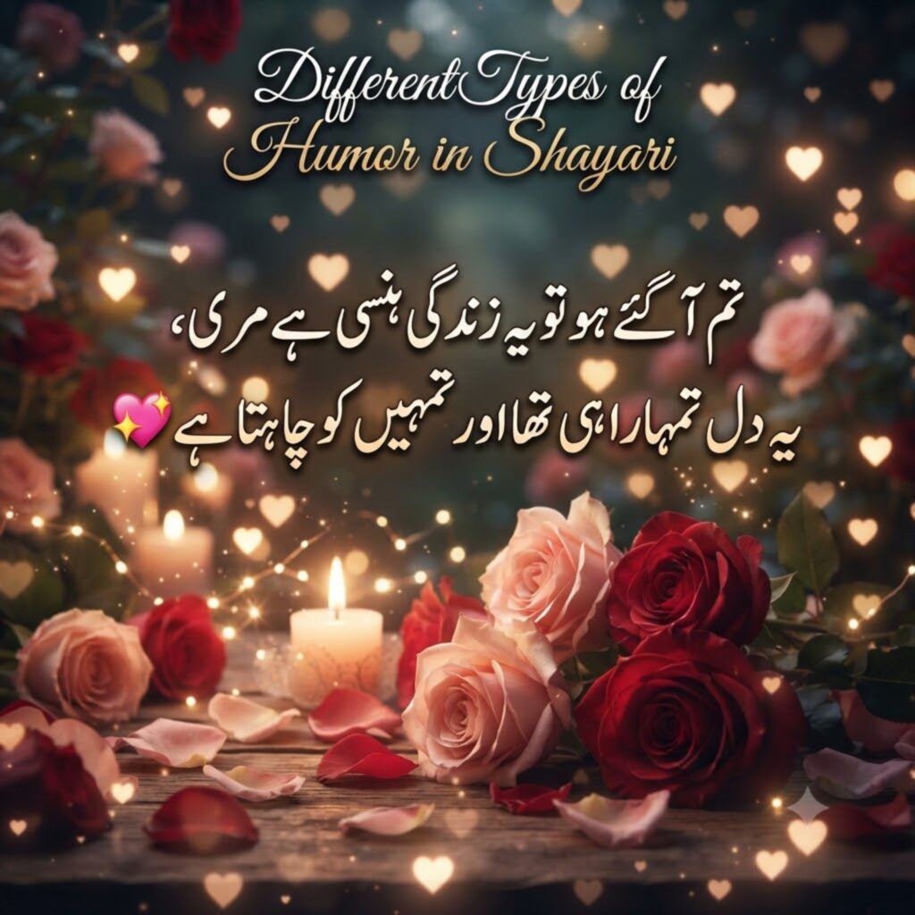 Different Types of Humor in Shayari