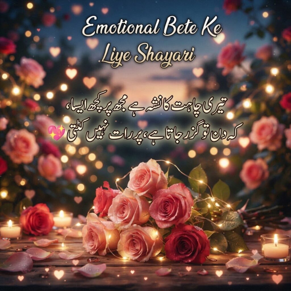 Emotional Bete Ke Liye Shayari