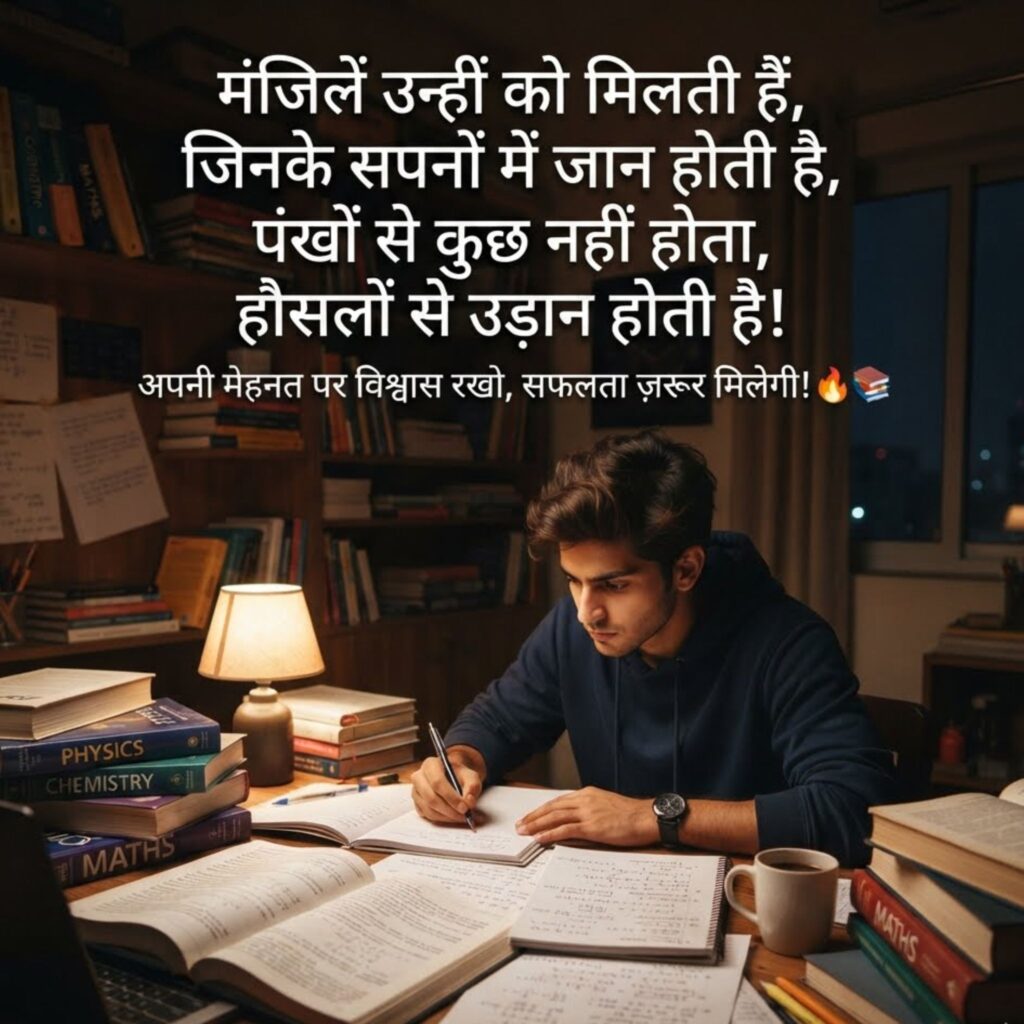 Exam Shayari in Hindi