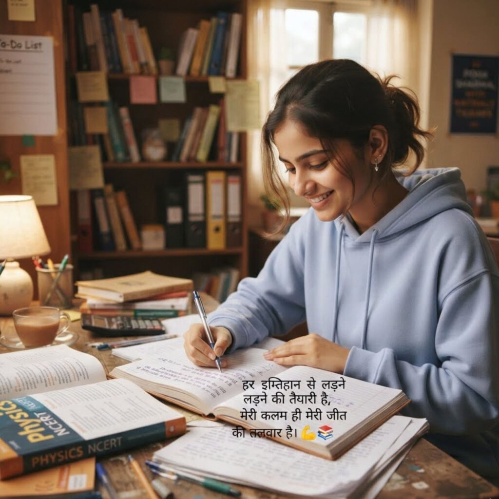 Exam Shayari in Hindi for Girl