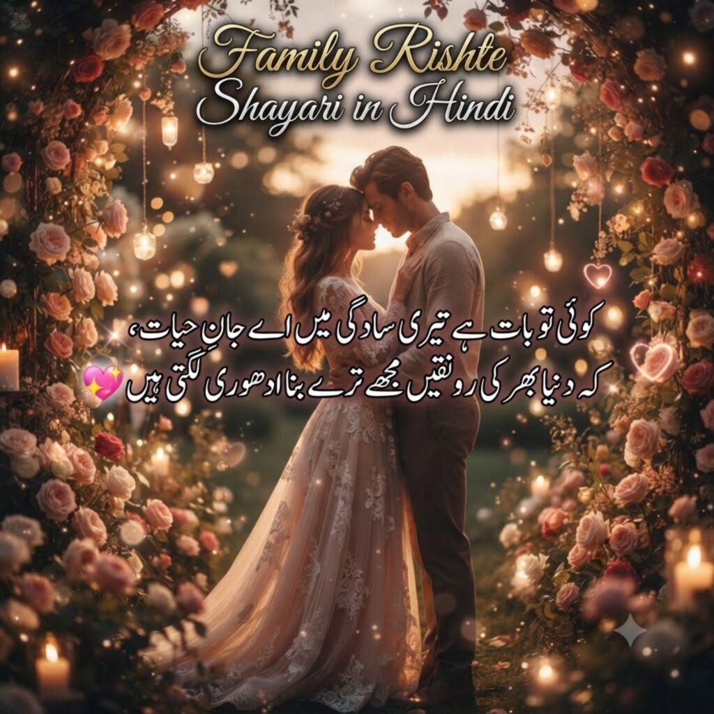 Family Rishte Shayari in Hindi
