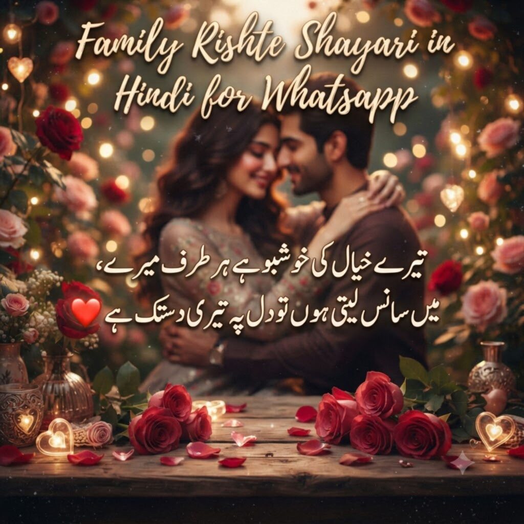 Family Rishte Shayari in Hindi for Whatsapp
