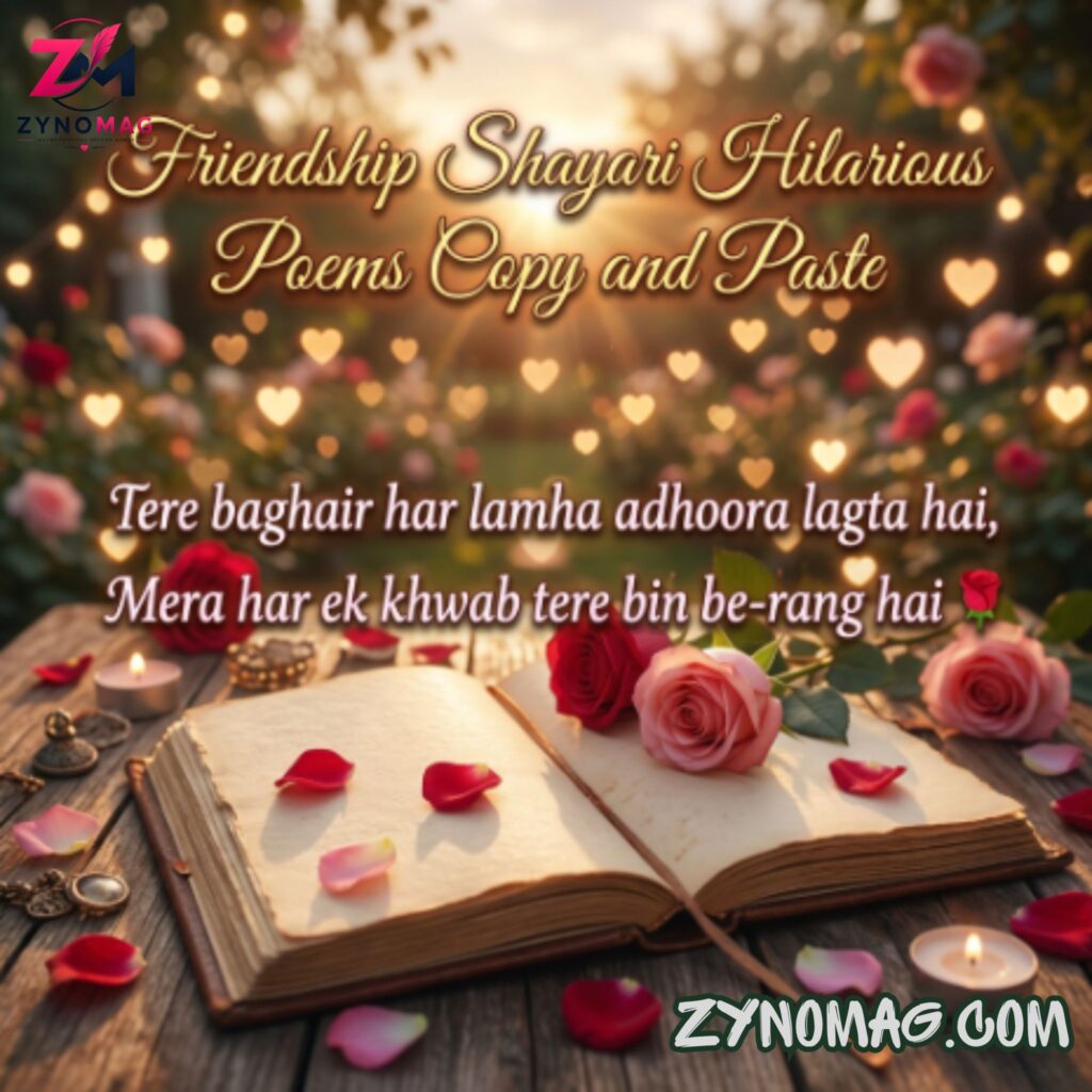 Friendship Shayari Hilarious Poems Copy and Paste
