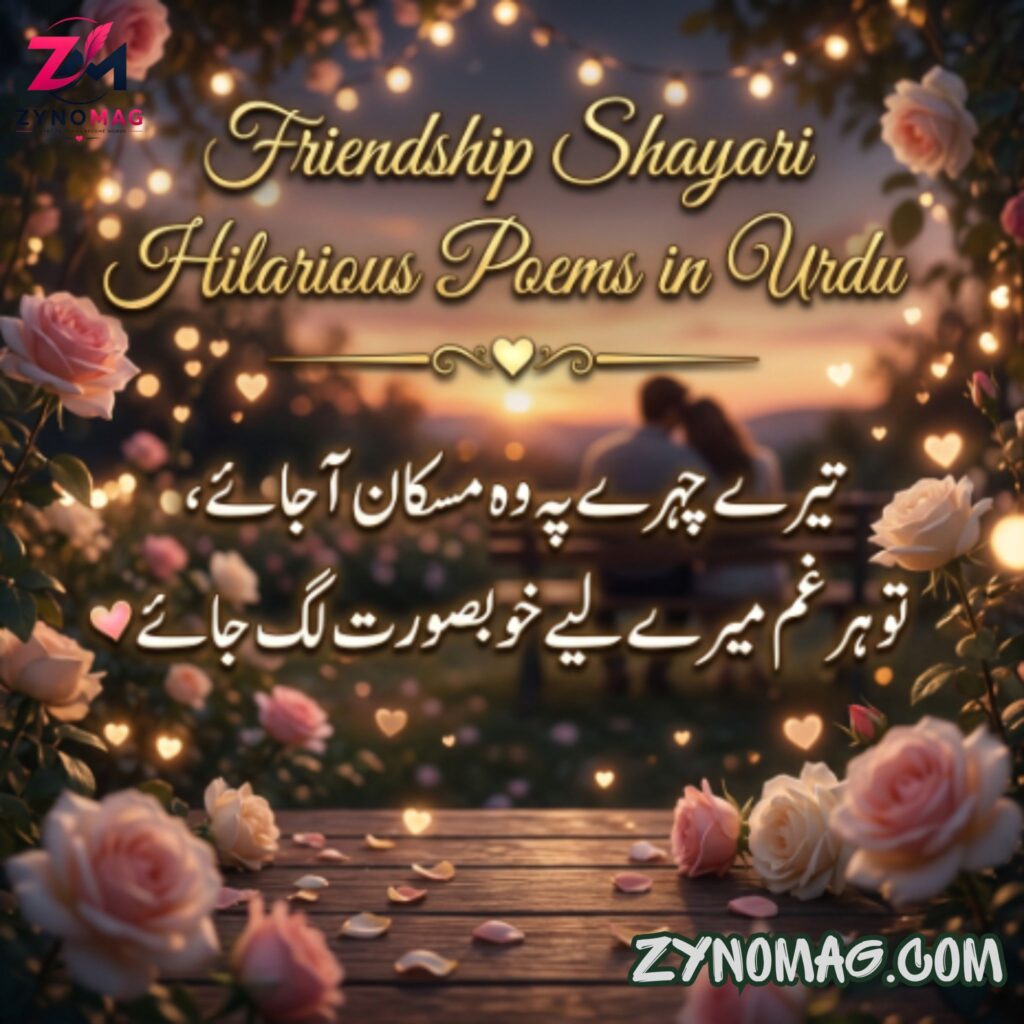 Friendship Shayari Hilarious Poems in Urdu