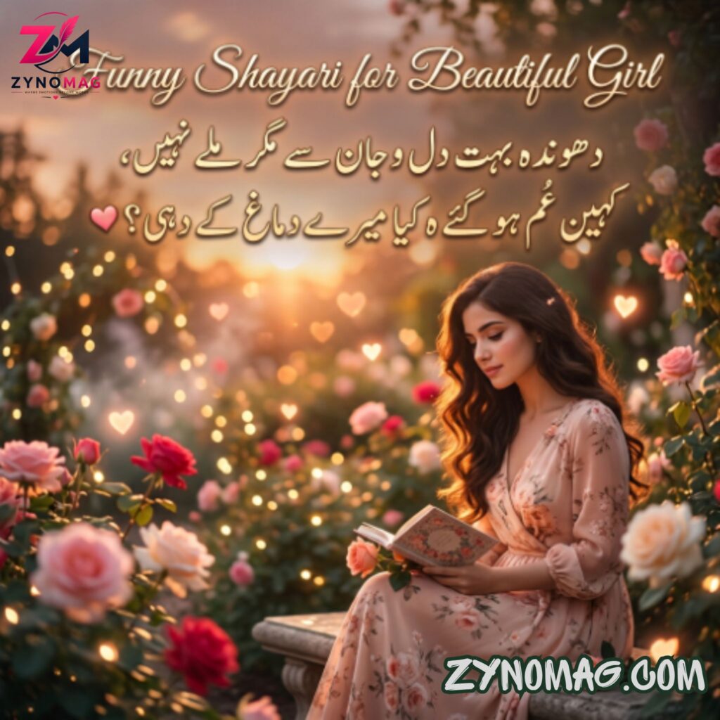 Funny Shayari for Beautiful Girl