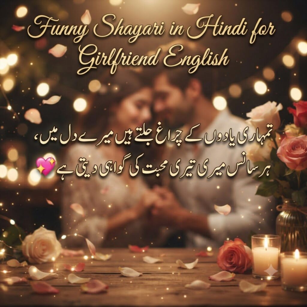 Funny Shayari in Hindi for Girlfriend English