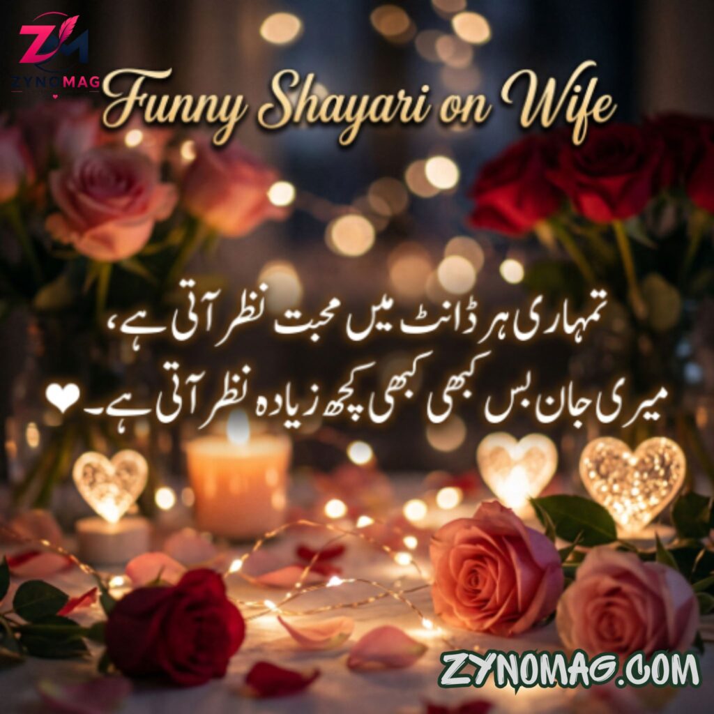 Funny Shayari on Wife