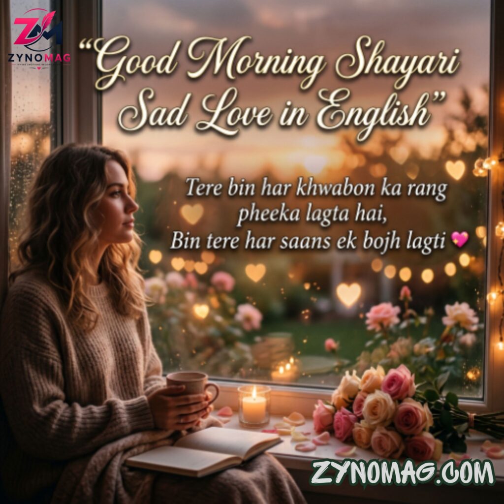 Good Morning Shayari Sad Love in English