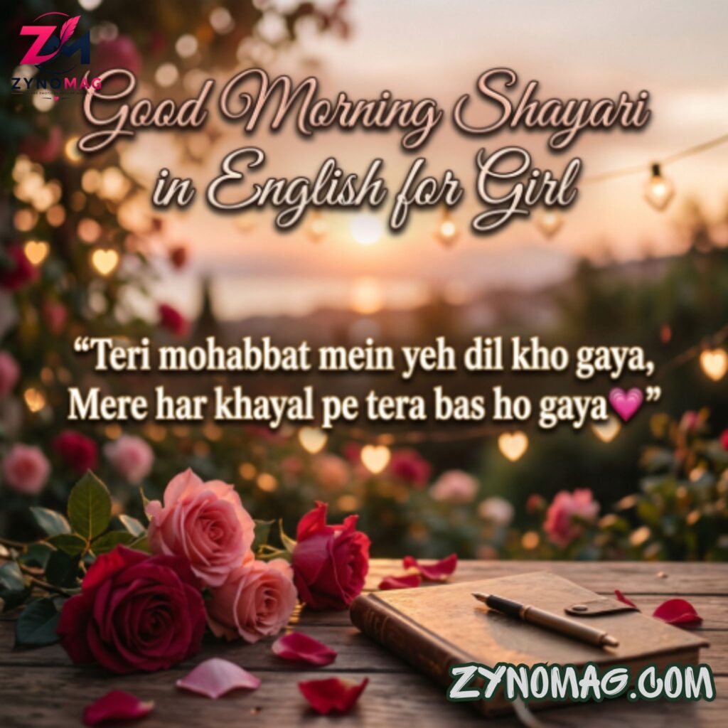 Good Morning Shayari in English for Girl