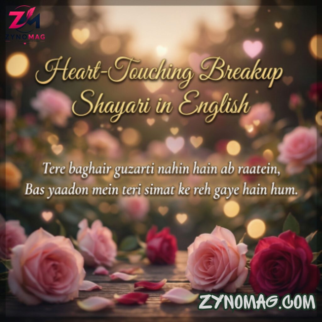 Heart-Touching Breakup Shayari in English