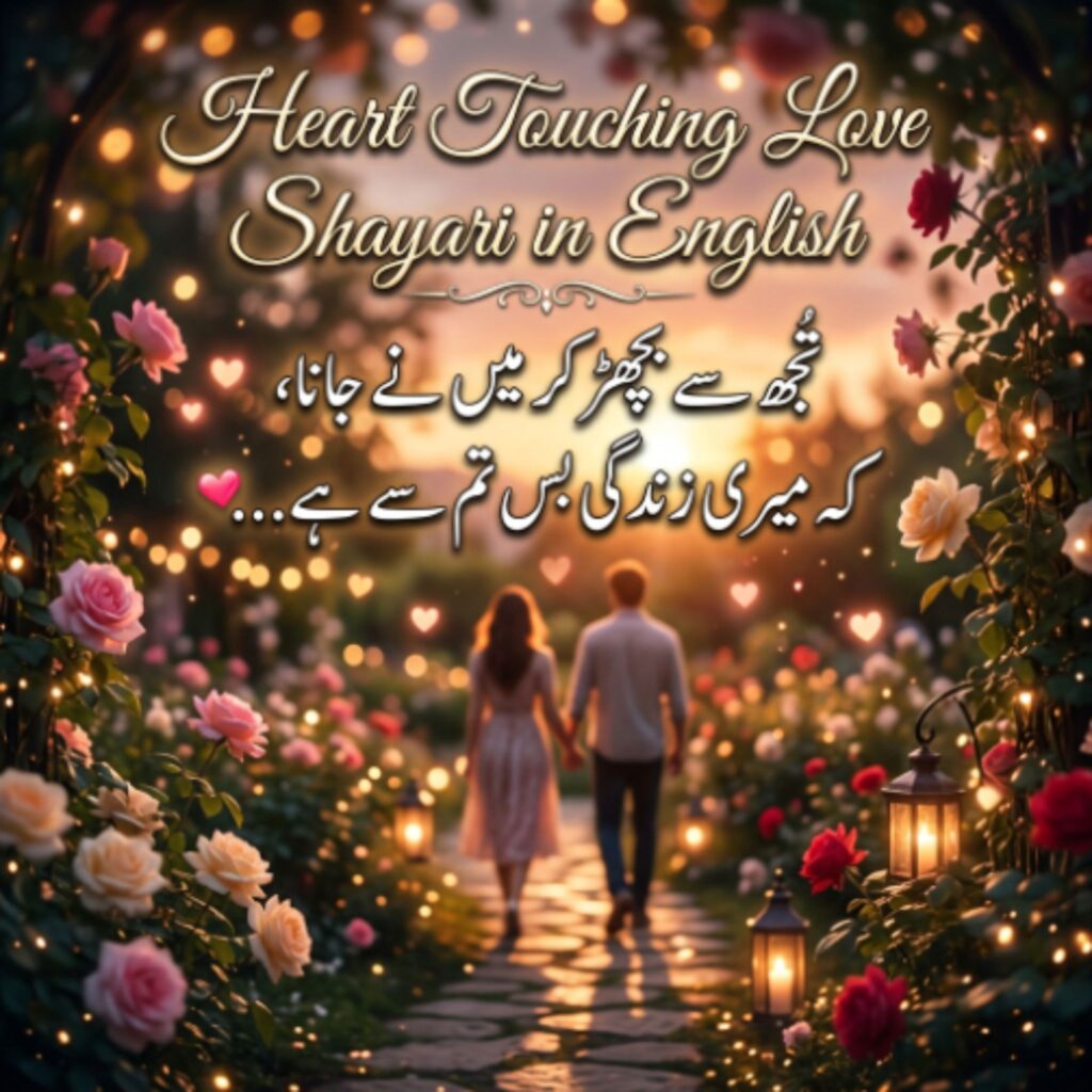 Heart Touching Love Shayari in English