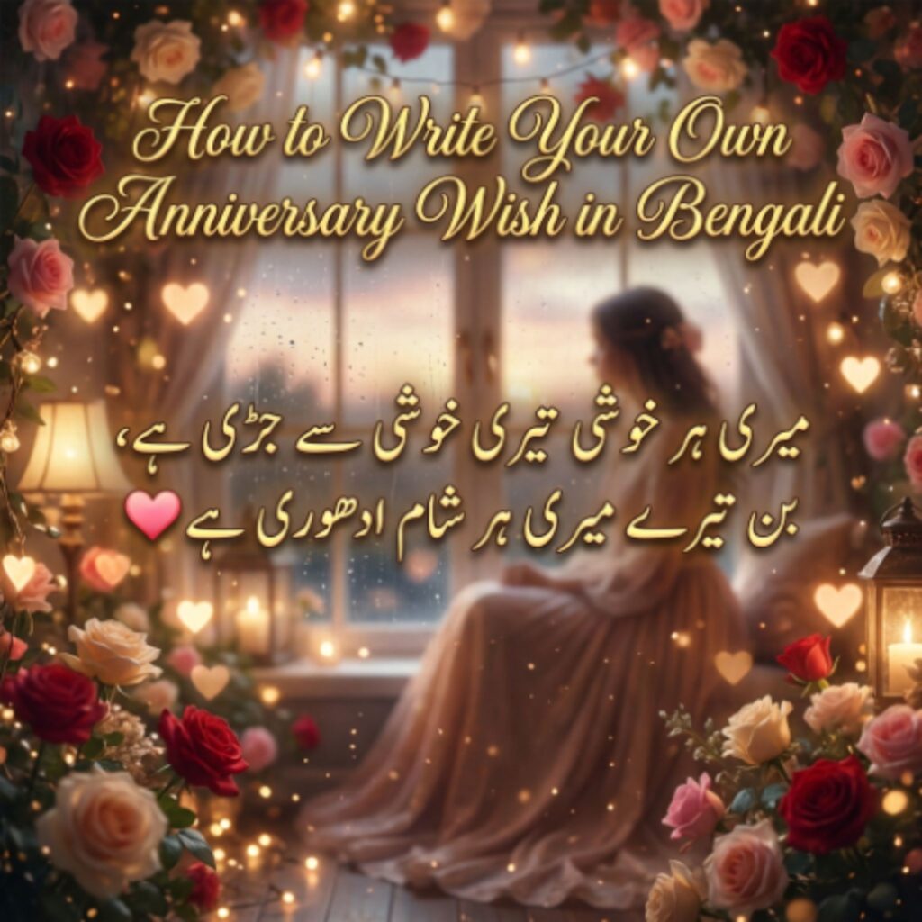 How to Write Your Own Anniversary Wish in Bengali