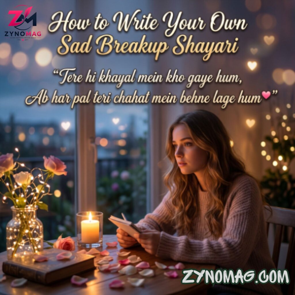 How to Write Your Own Sad Breakup Shayari