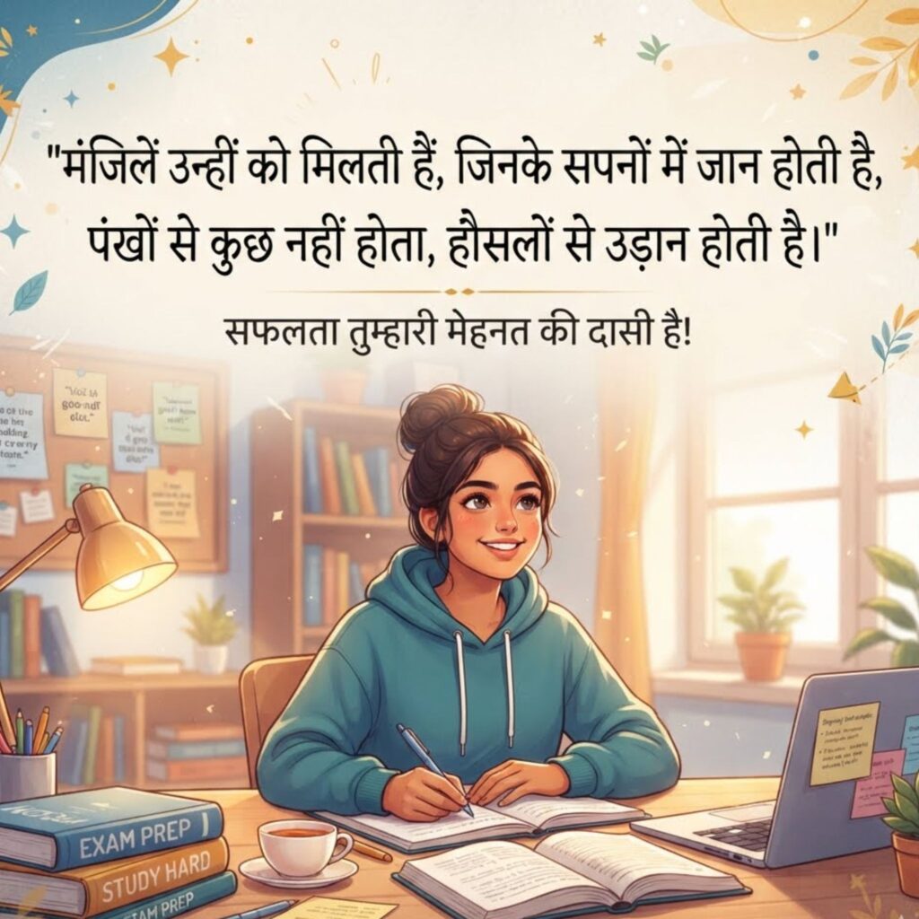 Inspirational Exam Shayari in Hindi