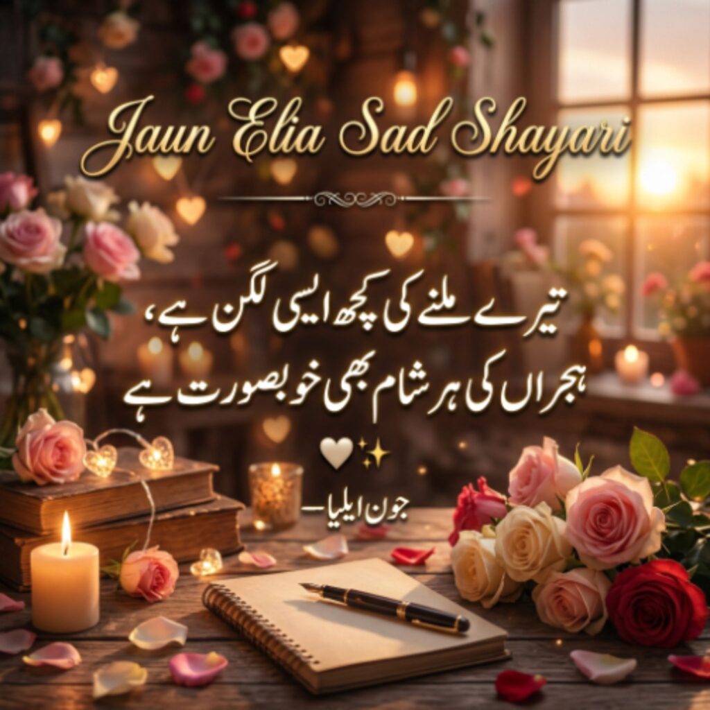 Jaun Elia Sad Shayari