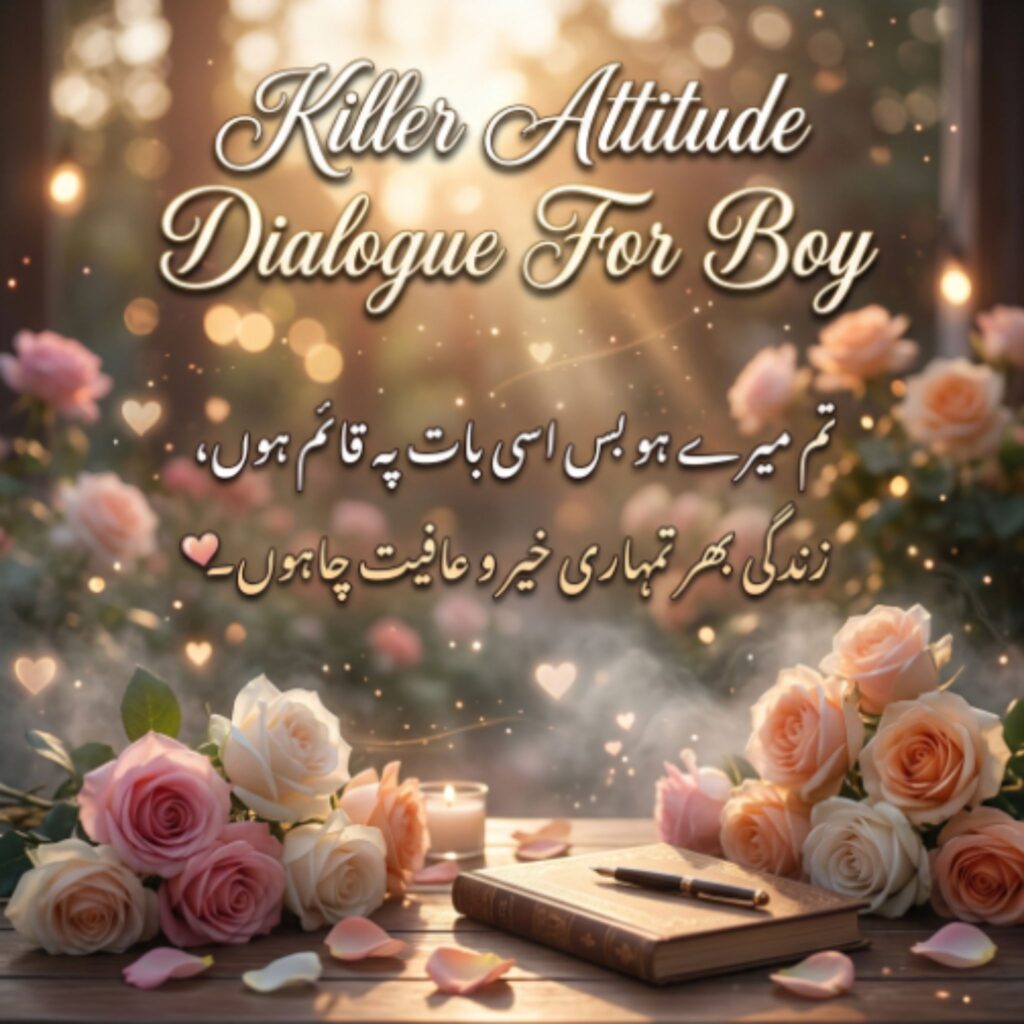 Killer Attitude Dialogue For Boy