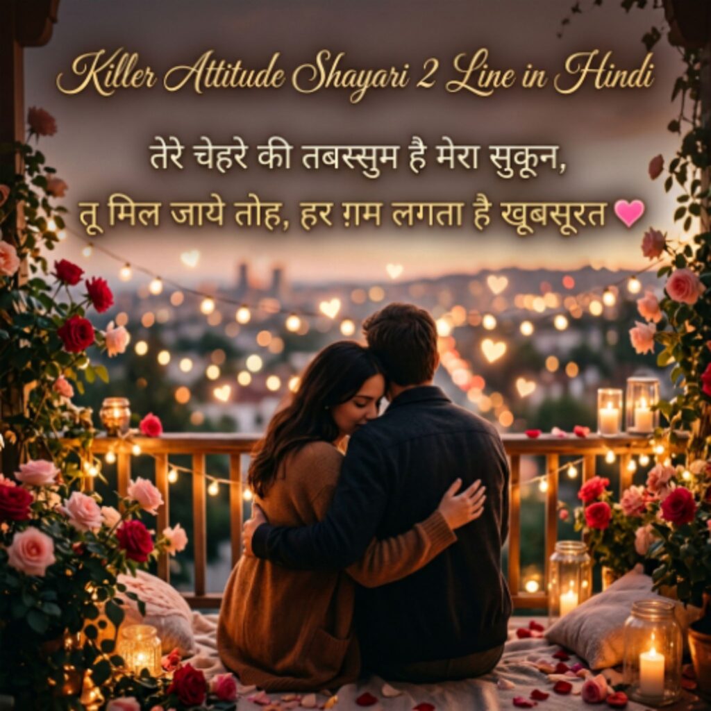 Killer Attitude Shayari 2 Line in Hindi