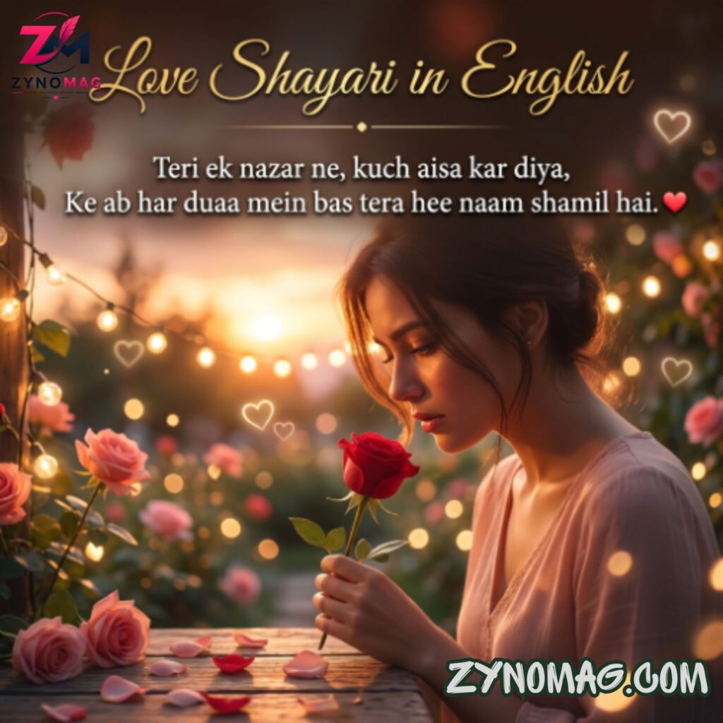 Love Shayari in English