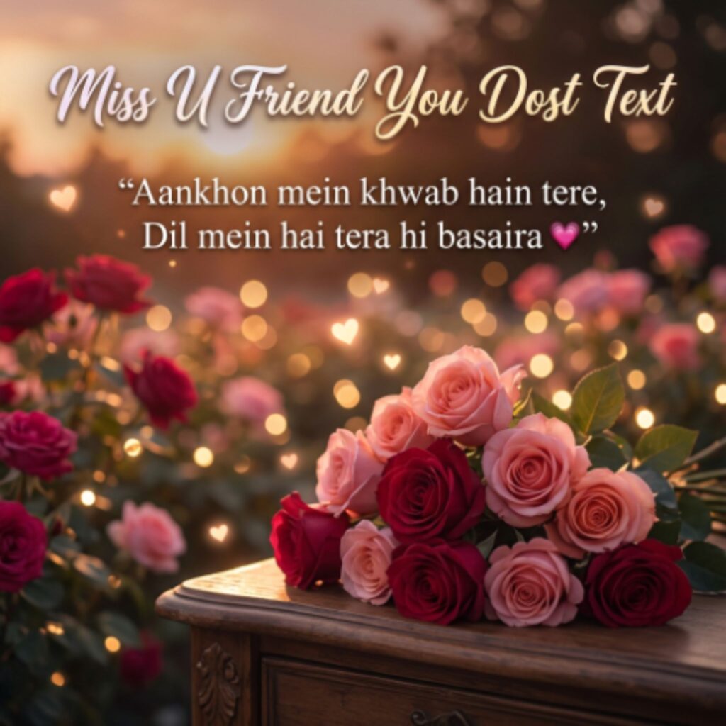 Miss U Friend You Dost Text