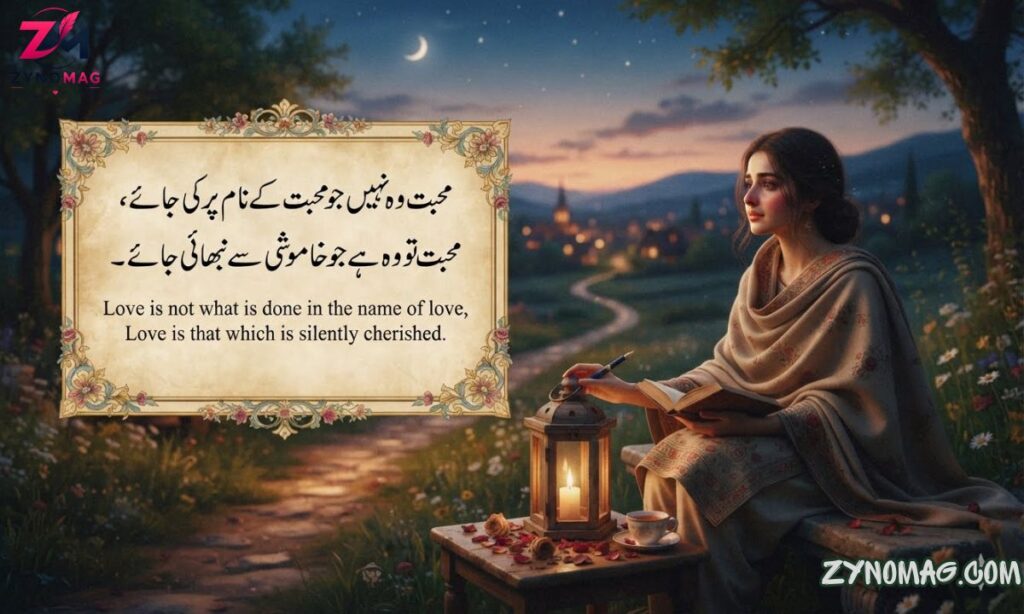 Mohabbat Ki Shayari Urdu
