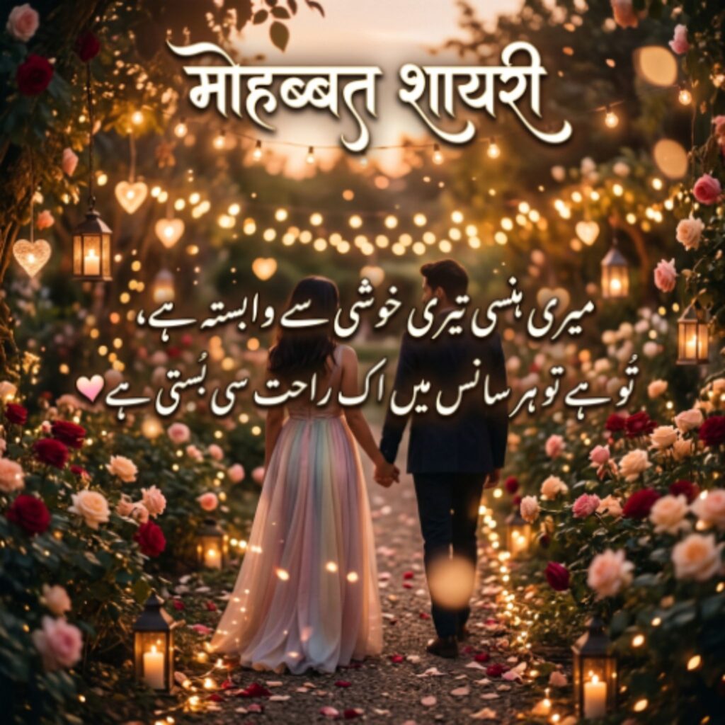 Mohabbat Shayari in Hindi Text