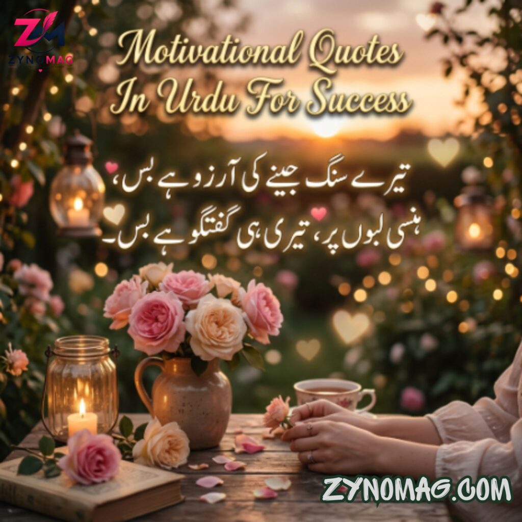 Motivational Quotes In Urdu For Success