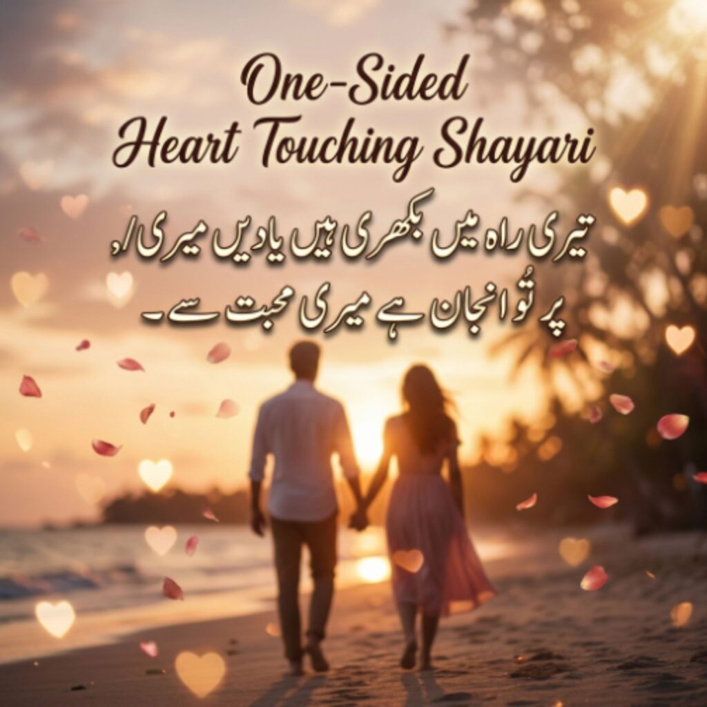 One-Sided Heart Touching Shayari