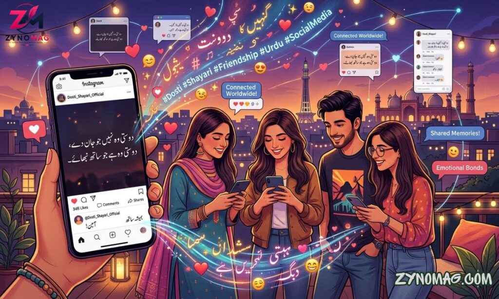 Role of Friendship Poetry in Urdu on Social Media