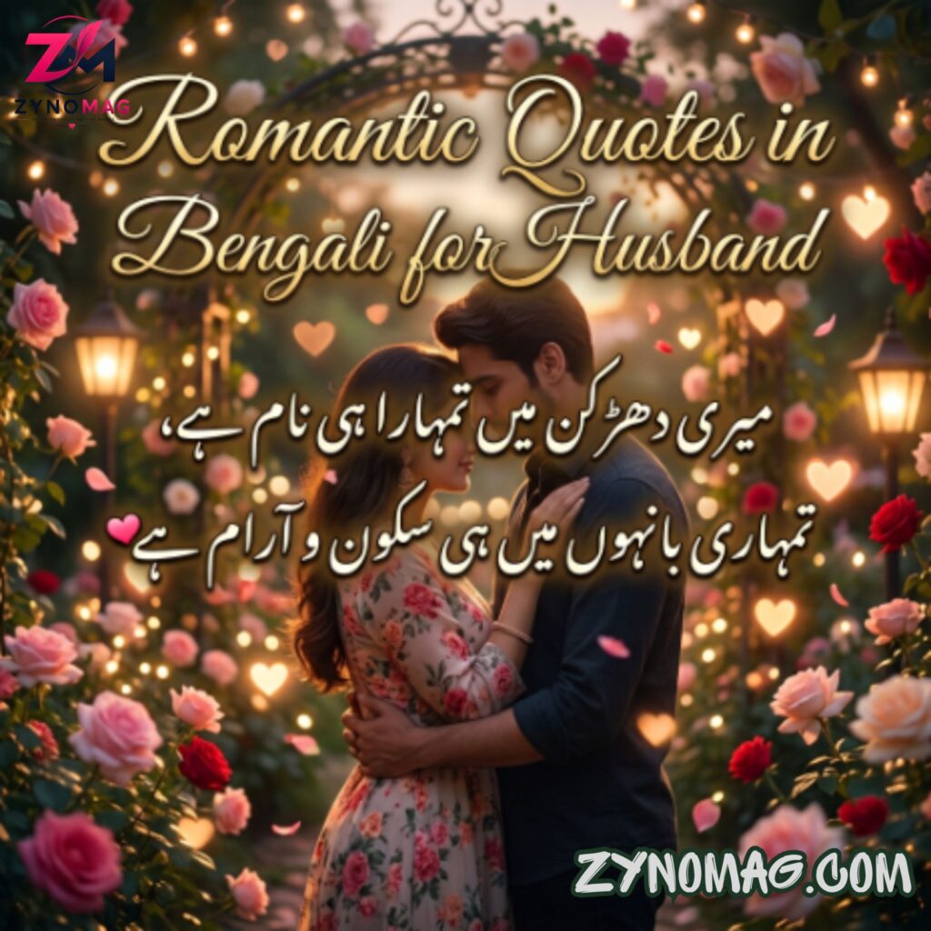 Romantic Quotes in Bengali for Husband