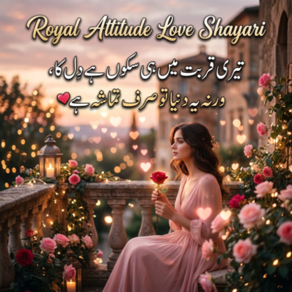 Royal Attitude Love Shayari