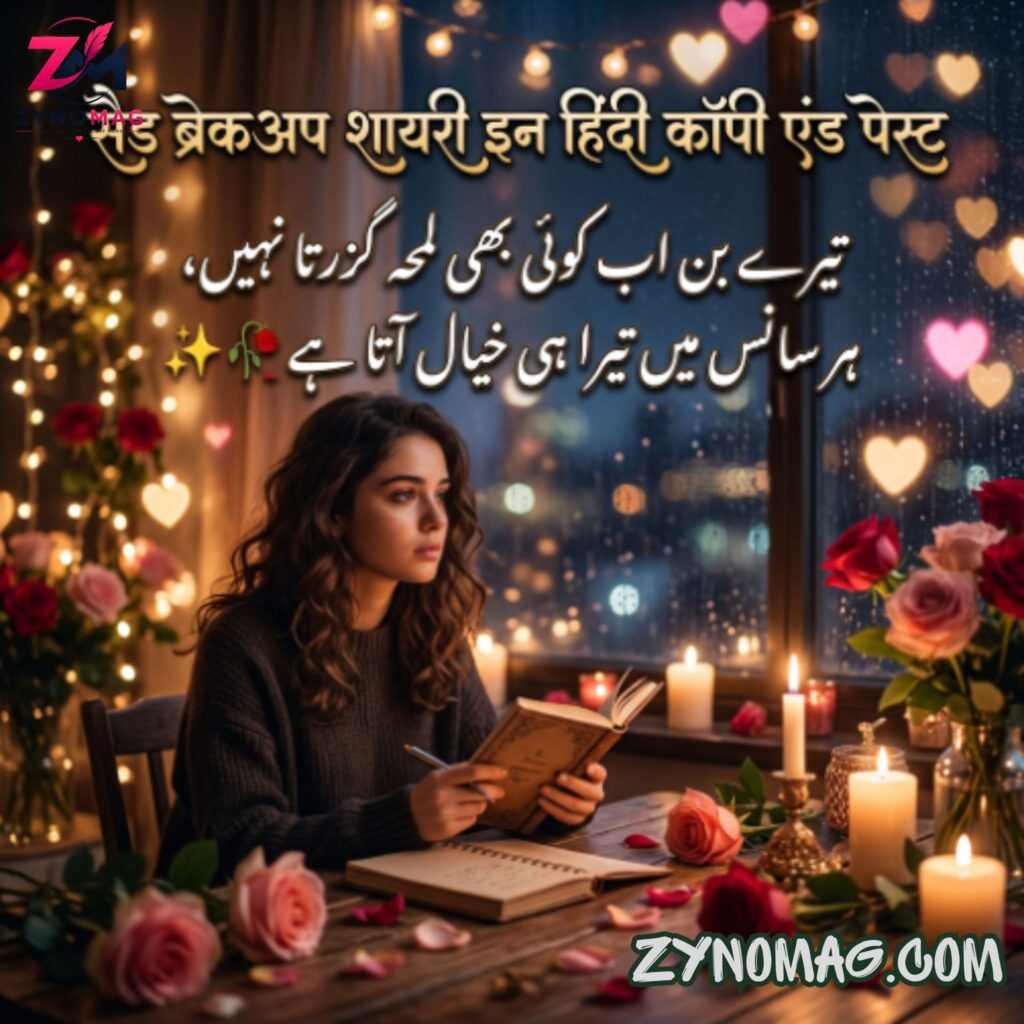 Sad Breakup Shayari in Hindi Copy and Paste