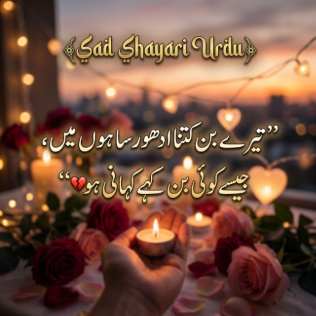 Sad Shayari Urdu