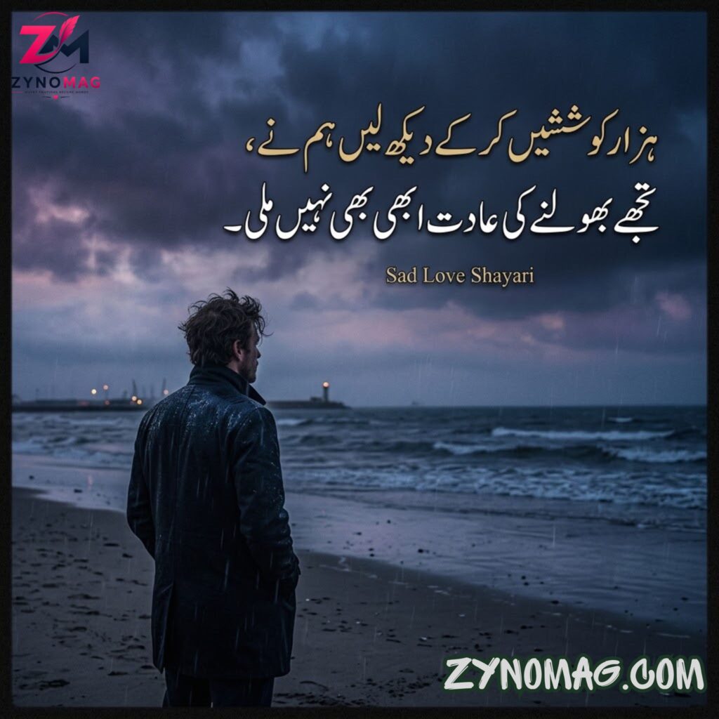 Sad Shayari in Urdu 2 Lines