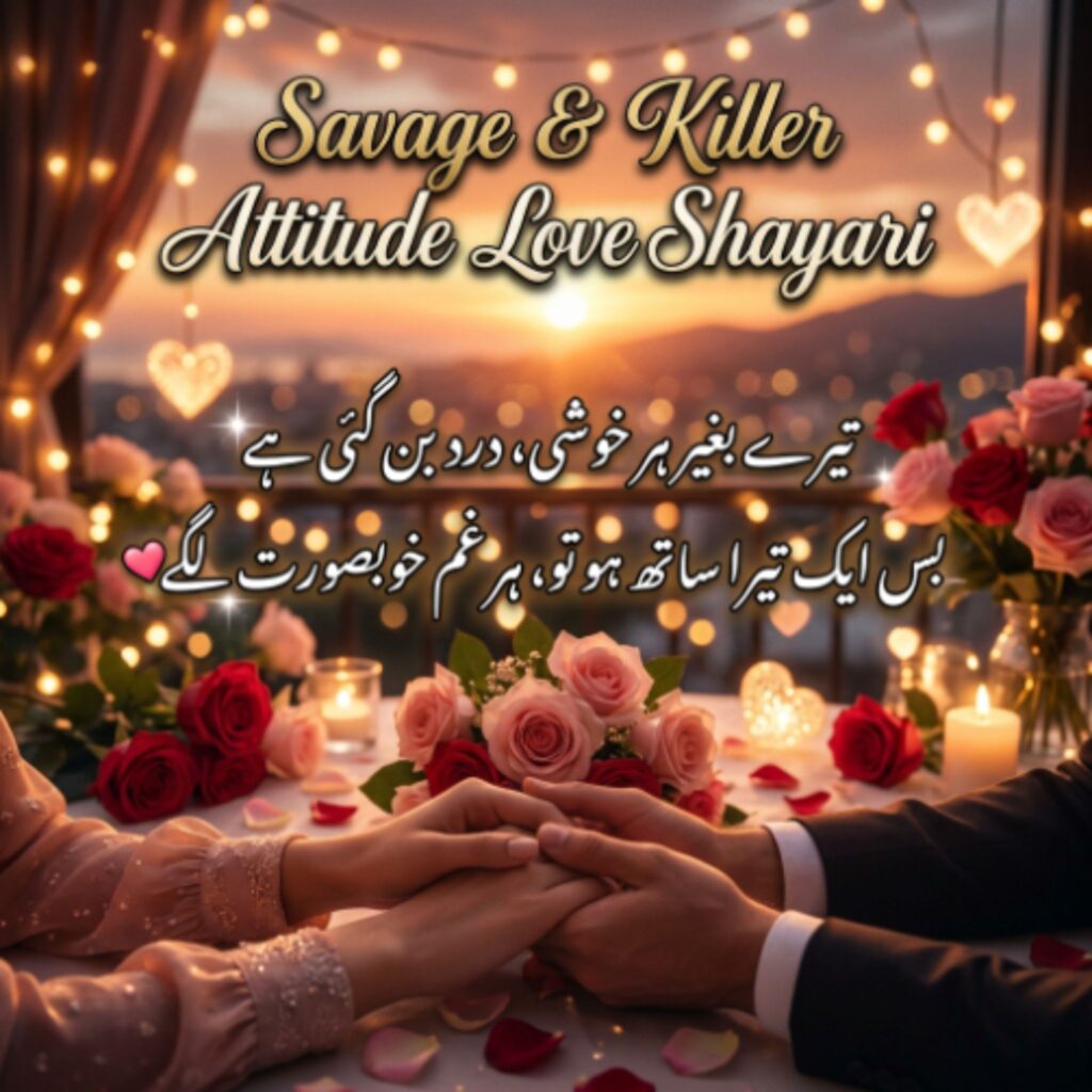 Savage & Killer Attitude Love Shayari