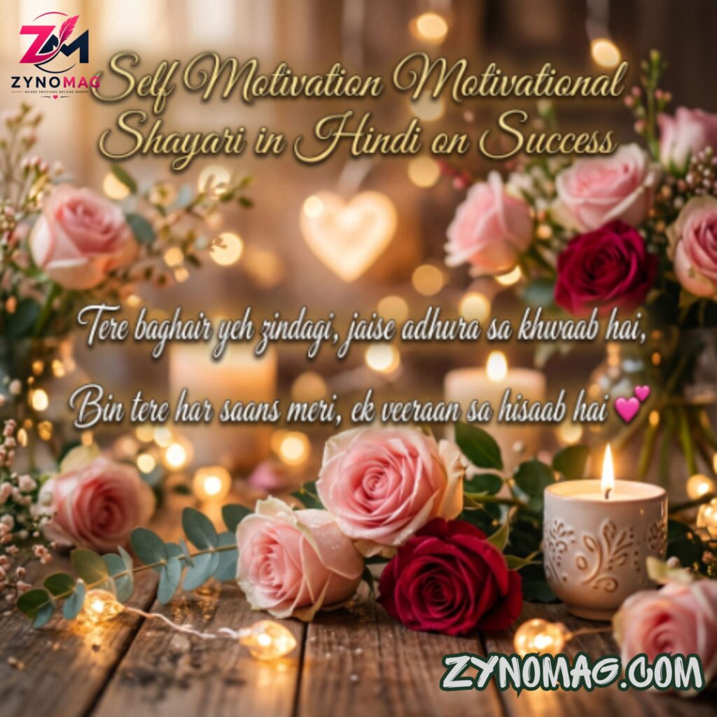 Self Motivation Motivational Shayari in Hindi on Success