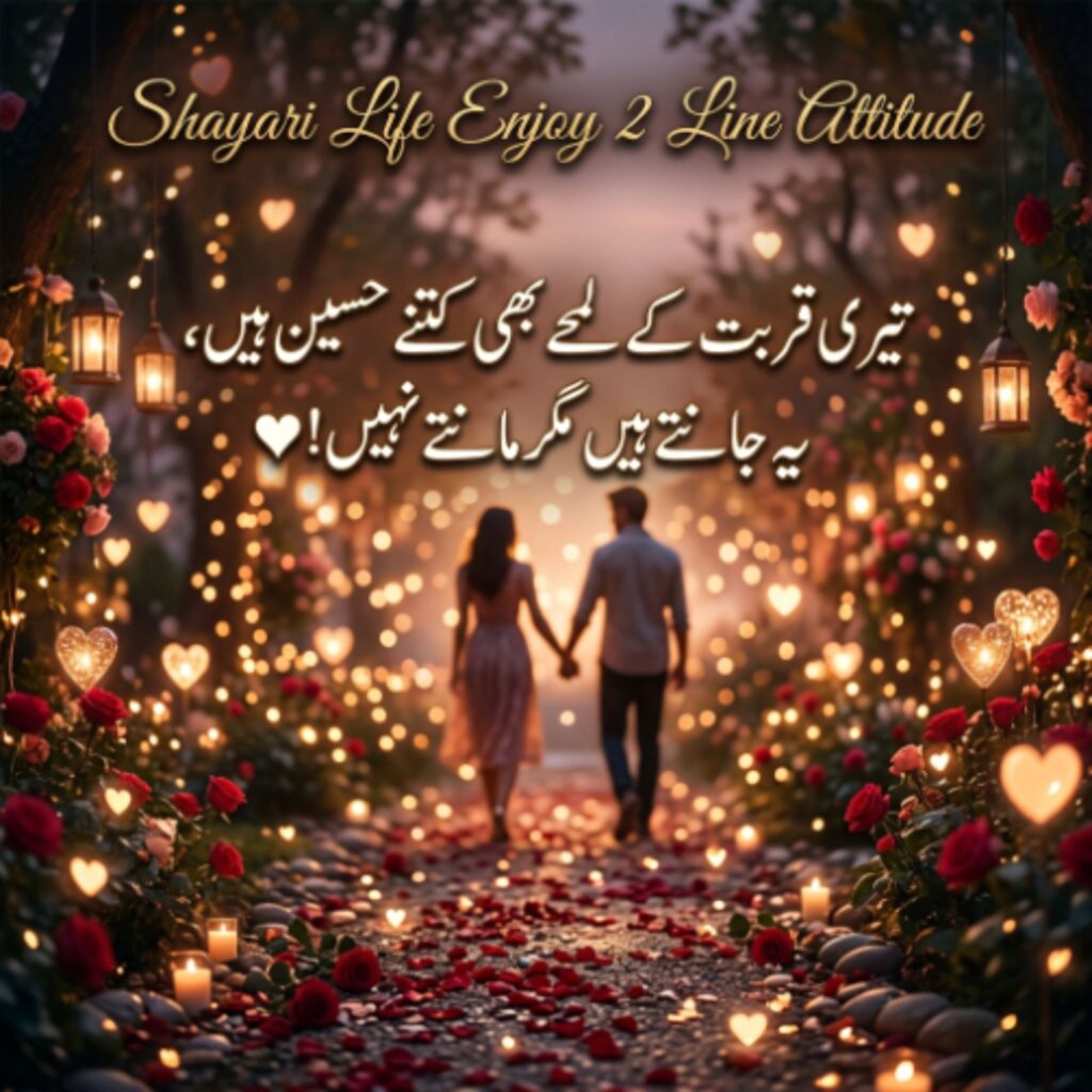 Shayari Life Enjoy 2 Line Attitude