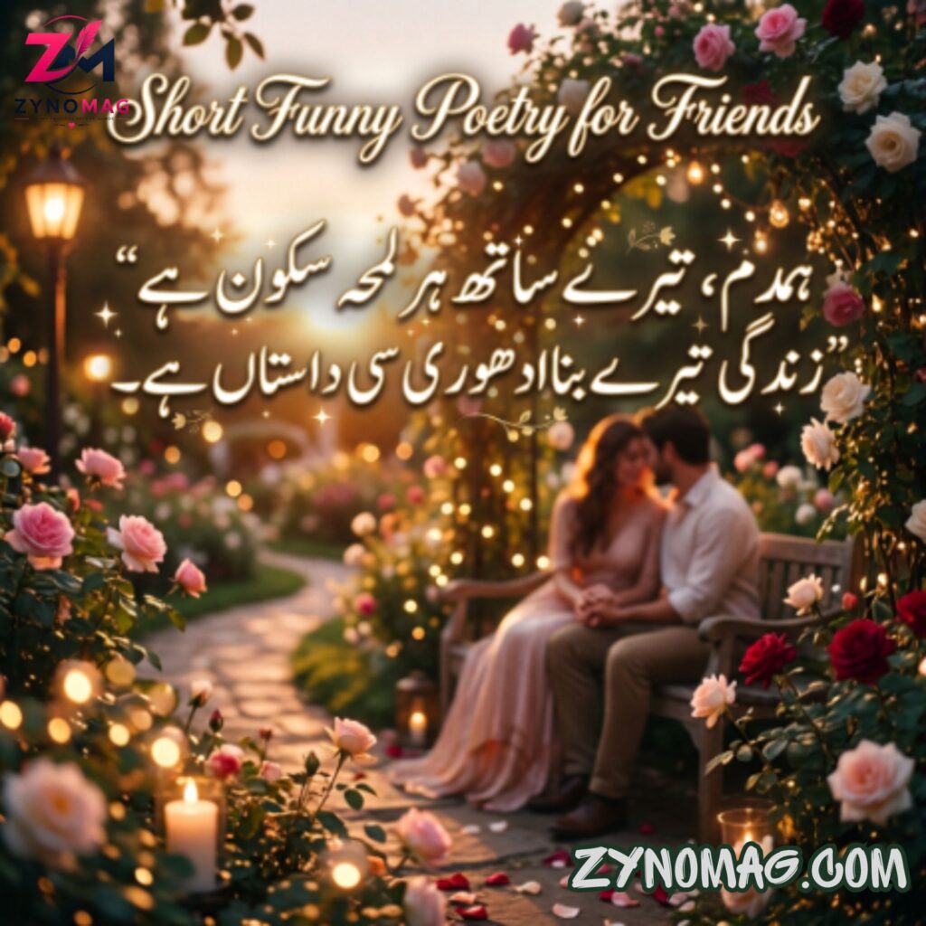 Short Funny Poetry for Friends