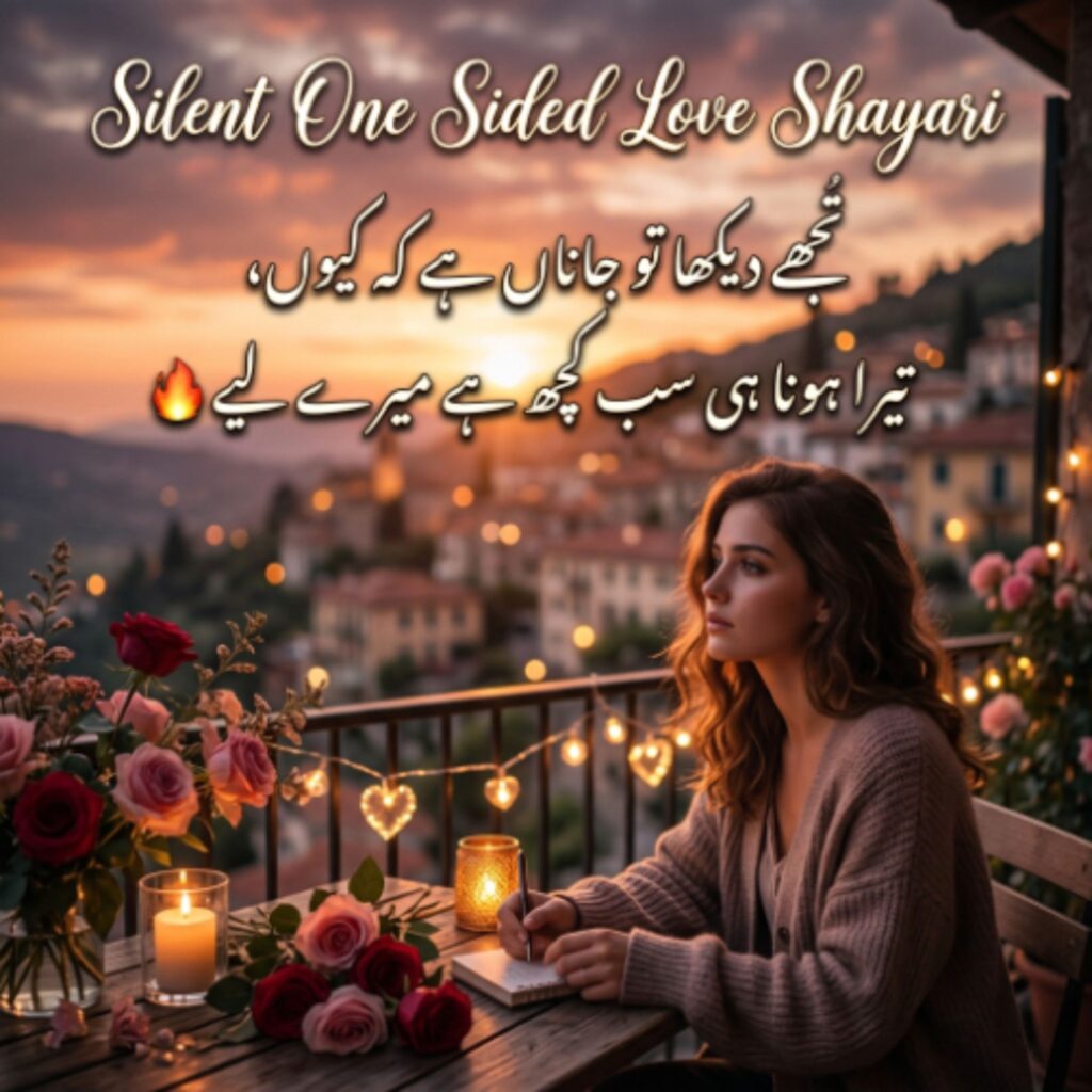 Silent One Sided Love Shayari