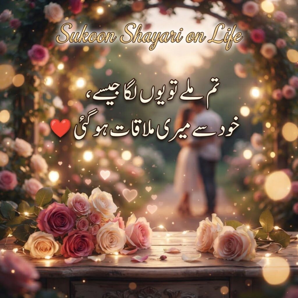 Sukoon Shayari on Life