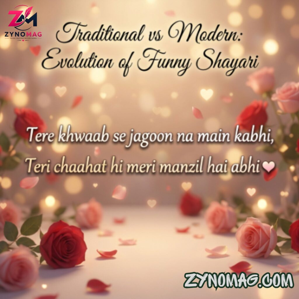 Traditional vs Modern: Evolution of Funny Shayari